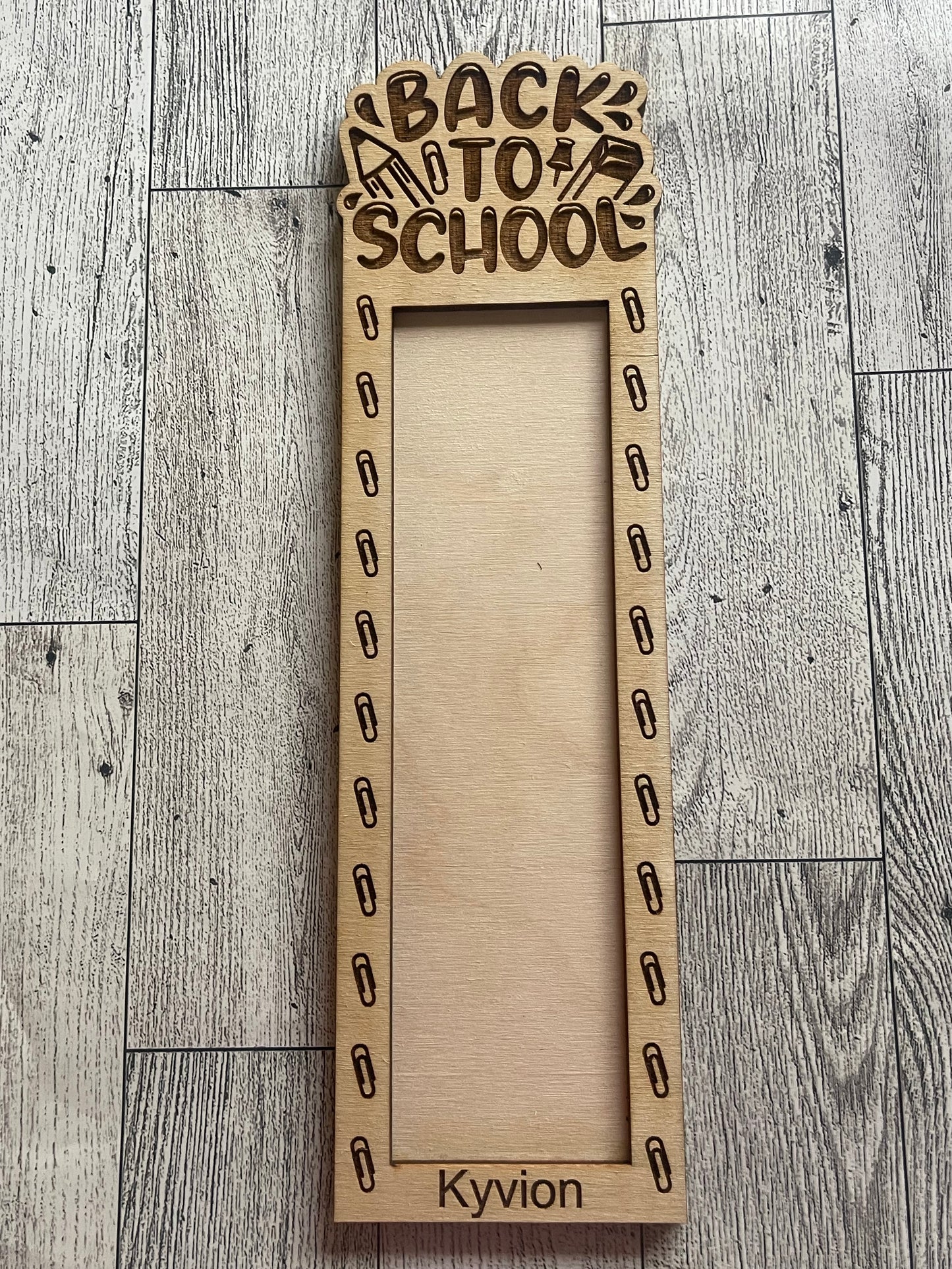 Engraved Pencils with engraved backer