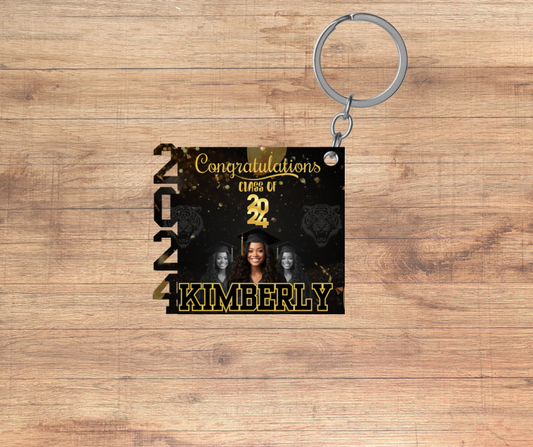 Senior Sublimation Keychain-Completed Senior Sublimation Keychain-Completed