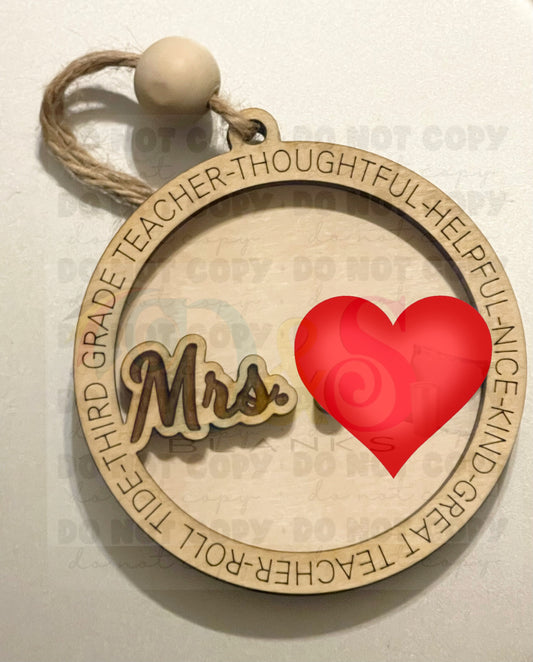 Name Ornament Name Ornament