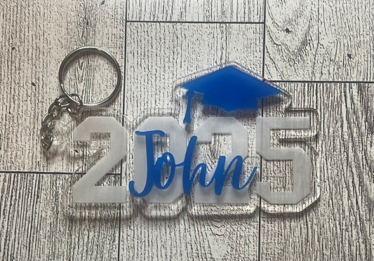 Senior Keychain Engraved and layered Senior Keychain Engraved and layered