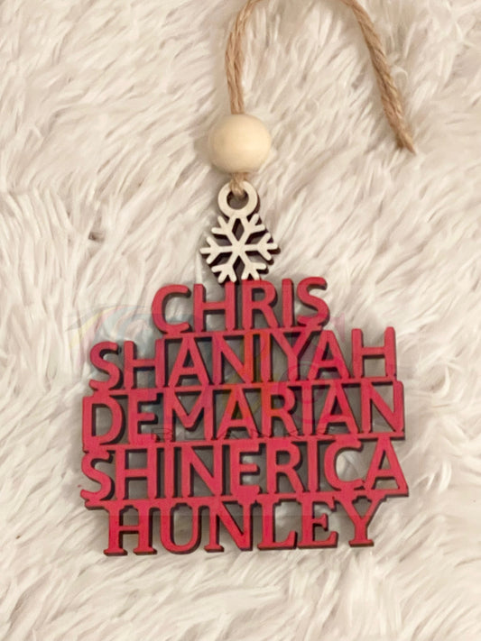 Family Ornaments Family Ornaments