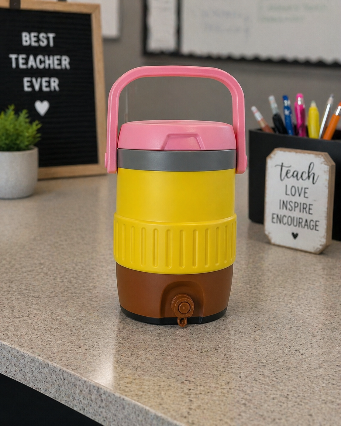 Pencil-Themed Can Holder | Wholesale Blanks