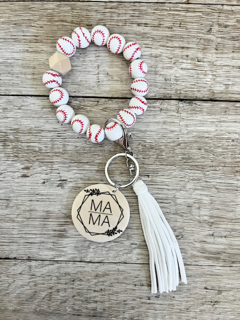 Baseball Wristlet Baseball Wristlet