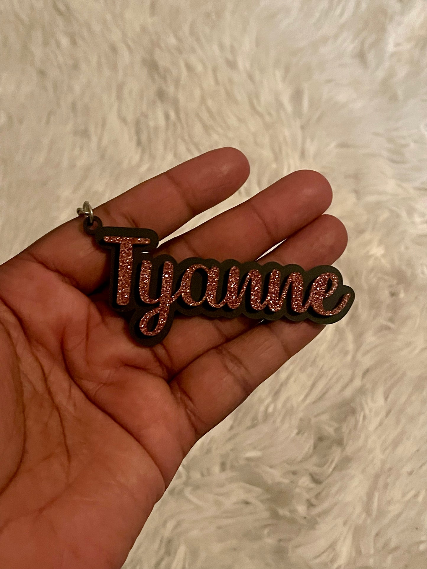 Name Acrylic Keychain