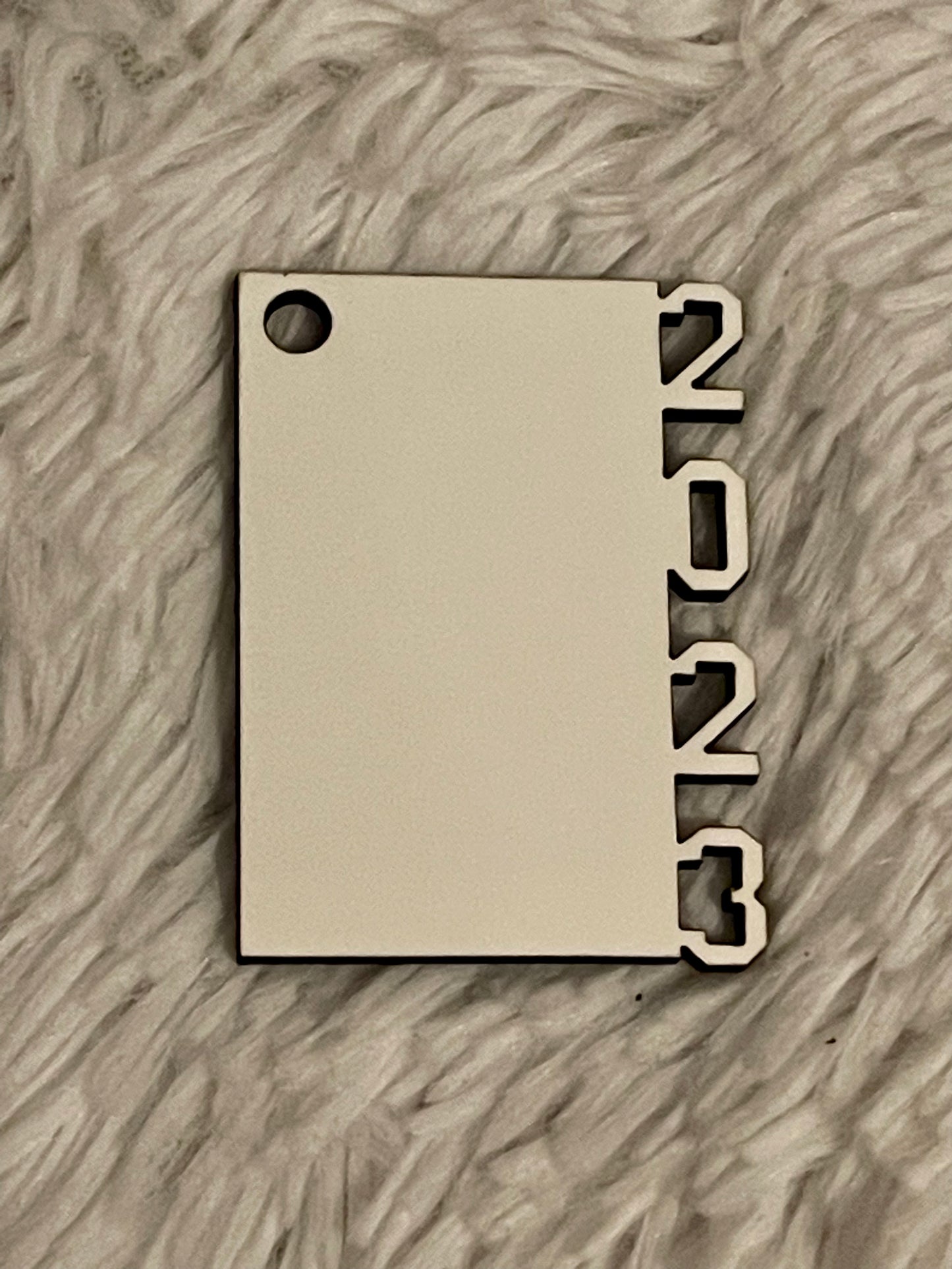 Senior Sublimation Keychain