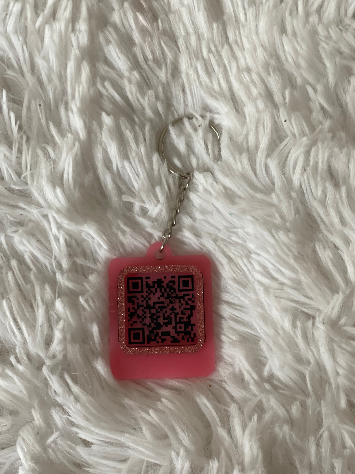QR Code Keychain