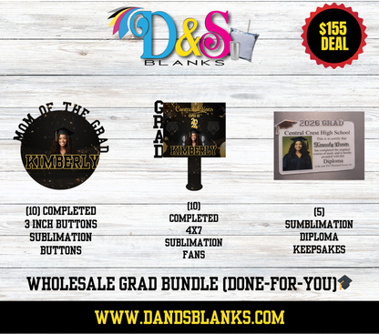 Wholesale Graduation Gift Bundles – Blanks & Done-For-You