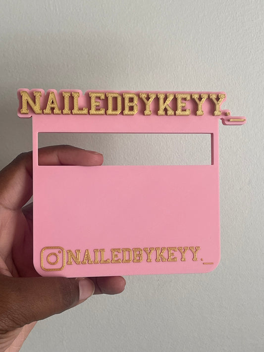 3D Printed Nailfie Photo Prop – Customizable for Nail Techs & Brands