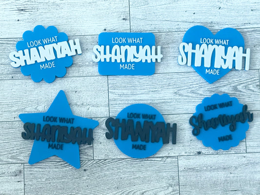 Look What I made (refrigerator magnet)