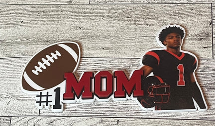 Custom Photo Sports Pin + Acrylic | Wholesale