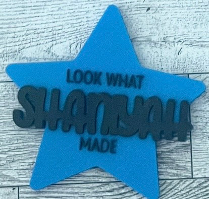 Look What I made (refrigerator magnet)