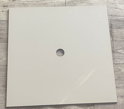 Blank Sublimation Grad Cap Topper on a wooden surface