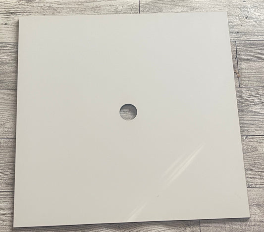 Blank Sublimation Grad Cap Topper on a wooden surface