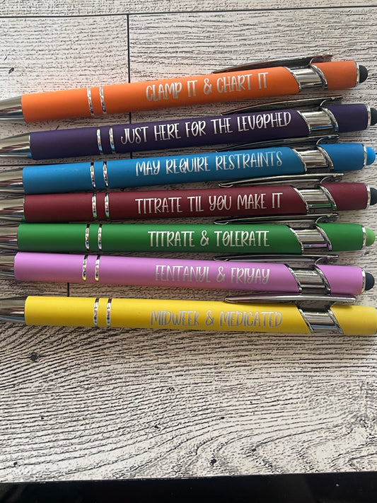 ICU Nurse Pen Set