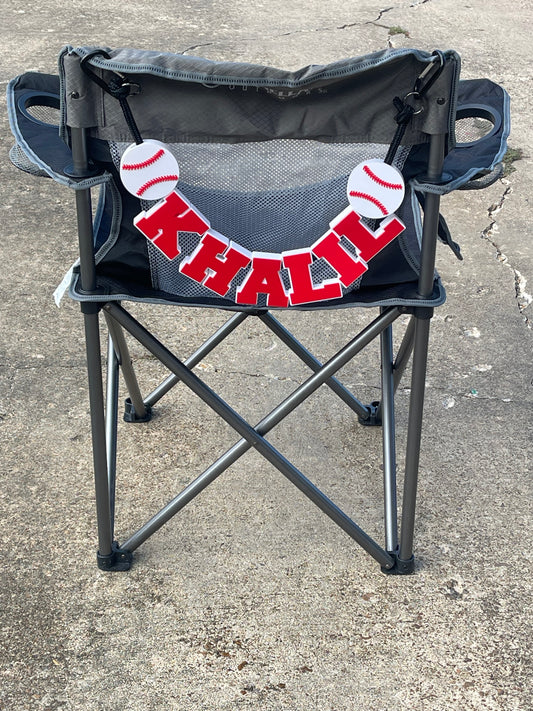 Wholesale Personalized 3D Printed Sports Chair Banner