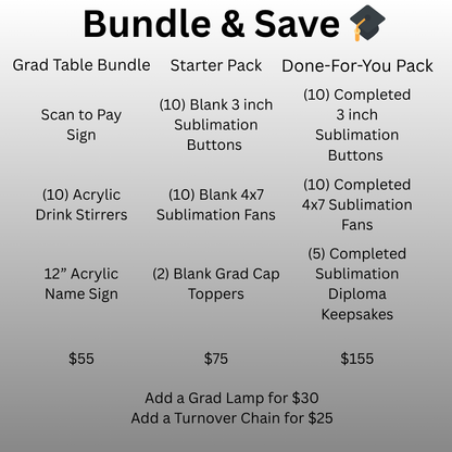 Wholesale Graduation Gift Bundles – Blanks & Done-For-You
