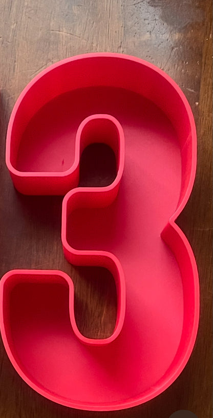 Printed Letters & Numbers (20 cm)