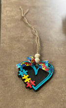 Load image into Gallery viewer, Autism Car Charm (DIY)
