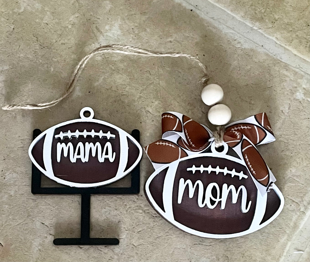 Football Car Charm (DIY)