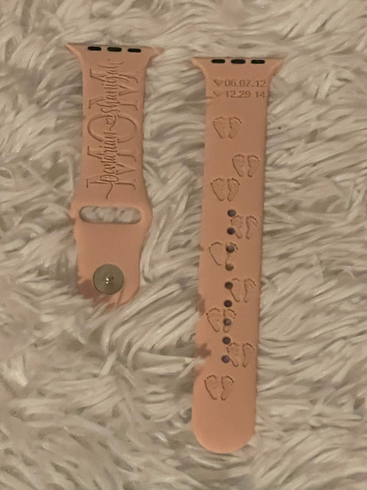 Engraved Watch Bands