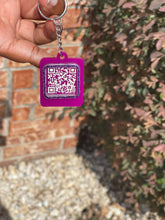Load image into Gallery viewer, QR Code Keychain
