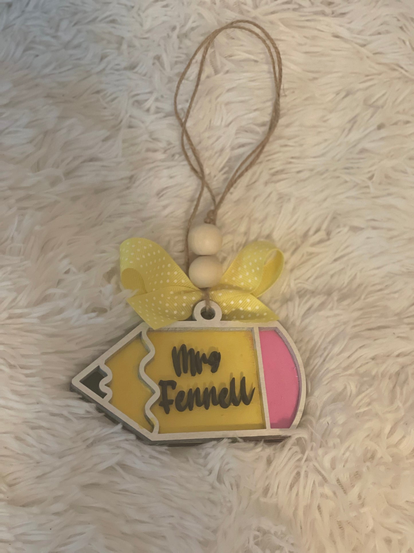 Teacher Car Charms (DIY)