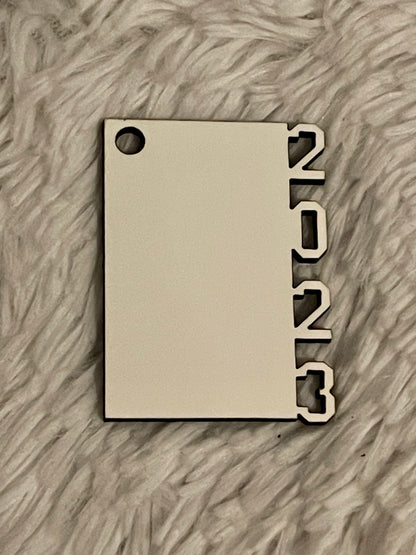 Senior Sublimation Keychain