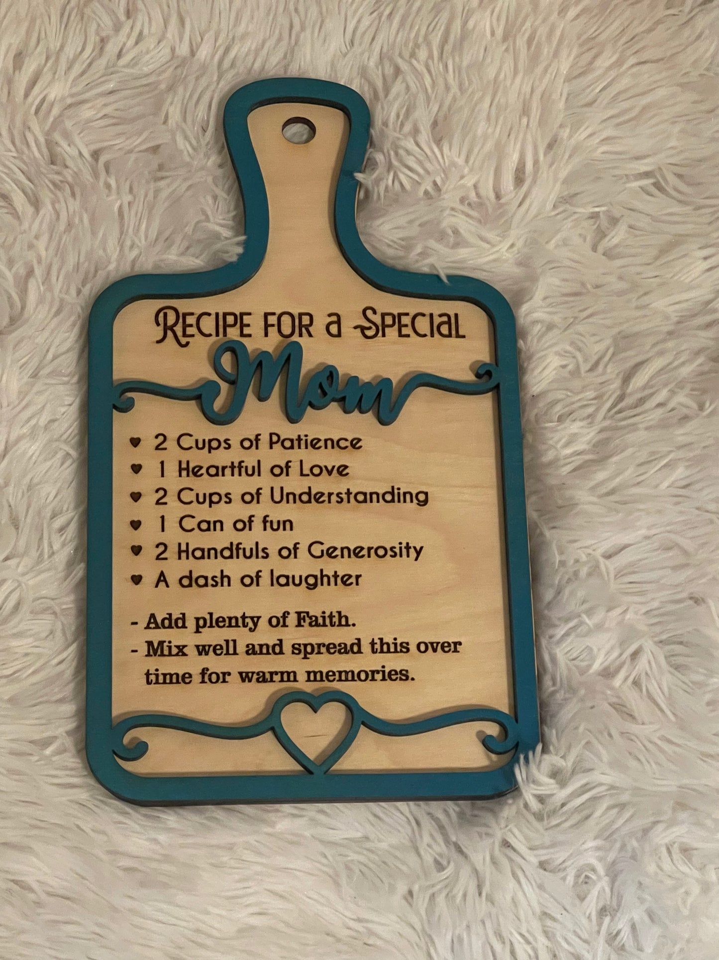 Recipe For A Special Mom/Grandma