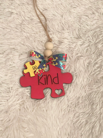 Autism Car Charm (DIY)