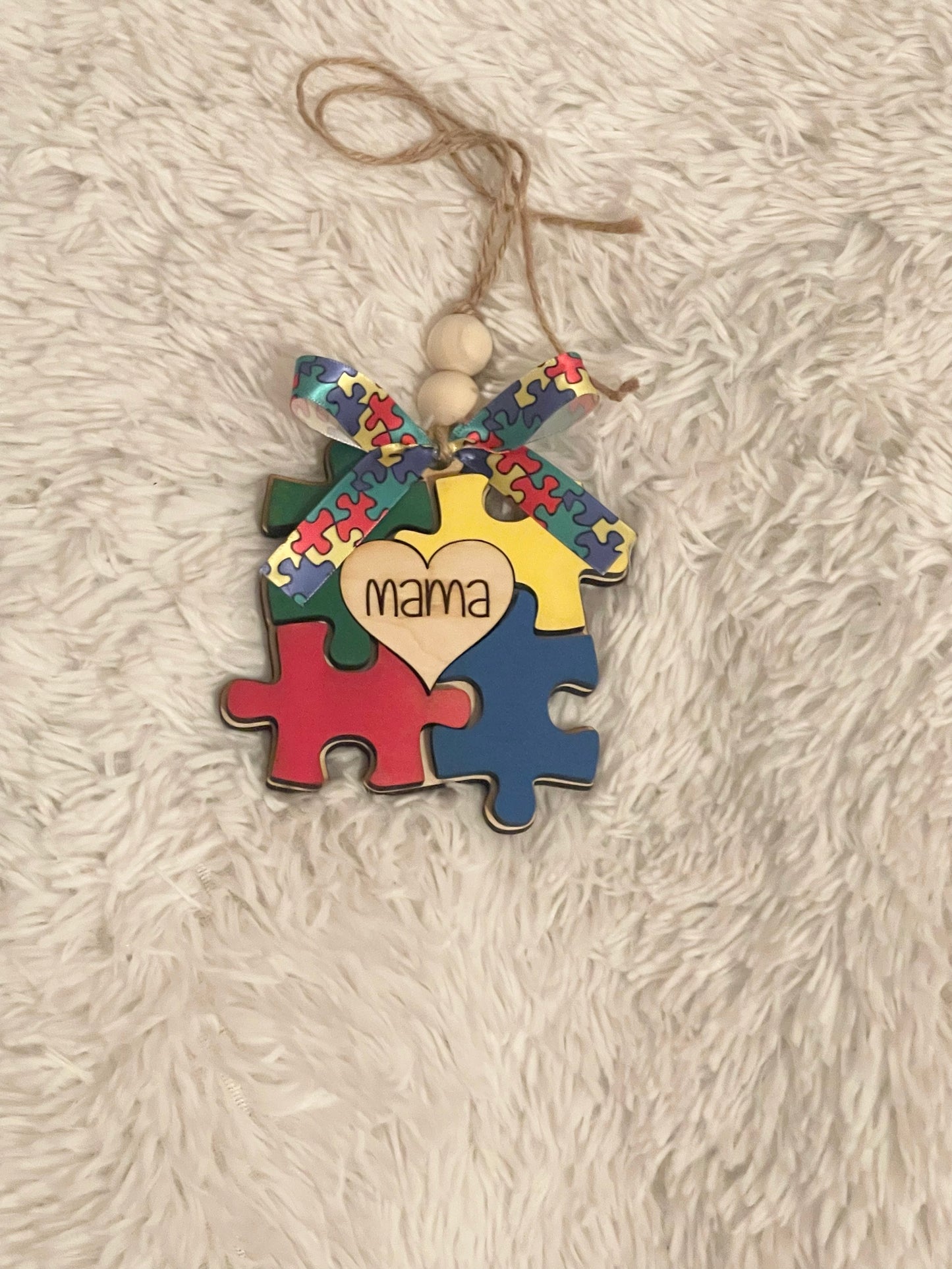 Autism Car Charm (DIY)