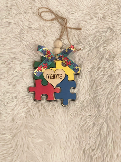 Autism Car Charm (DIY)