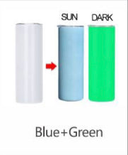 2 in 1 UV Changing and Glow in the Dark Tumbler